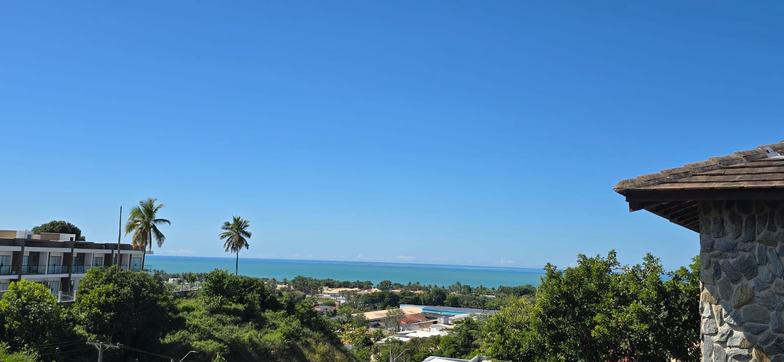 Casa auto padrão com vista mar